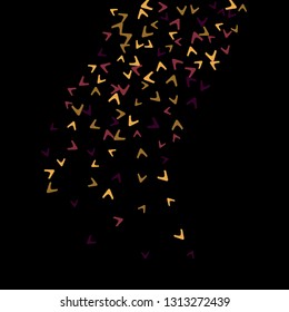Simple Pattern for Postcard, Print, Banner or Poster. Modern Abstract Background with arrows   Vector Texture in Trendy Minimalistic Style
