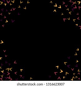 Simple Pattern for Postcard, Print, Banner or Poster. Modern Abstract Background with arrows   Vector Texture in Trendy Minimalistic Style