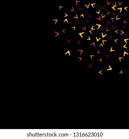 Simple Pattern for Postcard, Print, Banner or Poster. Modern Abstract Background with arrows   Vector Texture in Trendy Minimalistic Style