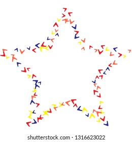 Simple Pattern for Postcard, Print, Banner or Poster. Modern Abstract Background with arrows   Vector Texture in Trendy Minimalistic Style