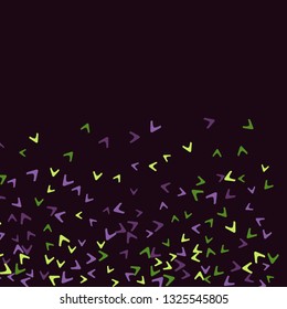 Simple Pattern for Postcard, Print, Banner or Poster. Modern Abstract Background with arrows   Vector Texture in Trendy Minimalistic Style
