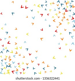 Simple Pattern for Postcard, Print, Banner or Poster. Modern Abstract Background with arrows   Vector Texture in Trendy Minimalistic Style
