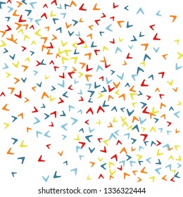 Simple Pattern for Postcard, Print, Banner or Poster. Modern Abstract Background with arrows   Vector Texture in Trendy Minimalistic Style
