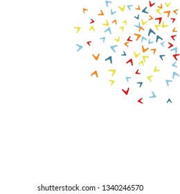 Simple Pattern for Postcard, Print, Banner or Poster. Modern Abstract Background with arrows   Vector Texture in Trendy Minimalistic Style
