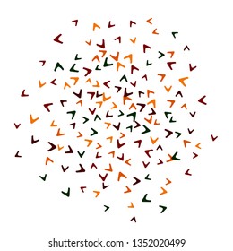 Simple Pattern for Postcard, Print, Banner or Poster. Modern Abstract Background with arrows   Vector Texture in Trendy Minimalistic Style

