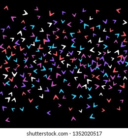 Simple Pattern for Postcard, Print, Banner or Poster. Modern Abstract Background with arrows   Vector Texture in Trendy Minimalistic Style
