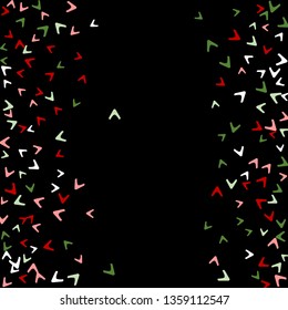 Simple Pattern for Postcard, Print, Banner or Poster. Modern Abstract Background with arrows   Vector Texture in Trendy Minimalistic Style
