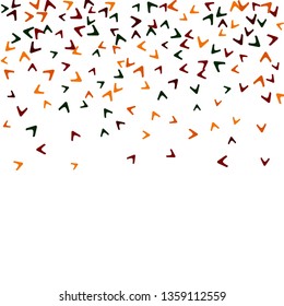 Simple Pattern for Postcard, Print, Banner or Poster. Modern Abstract Background with arrows   Vector Texture in Trendy Minimalistic Style