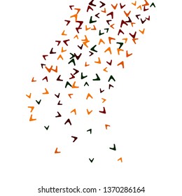 Simple Pattern for Postcard, Print, Banner or Poster. Modern Abstract Background with arrows   Vector Texture in Trendy Minimalistic Style
