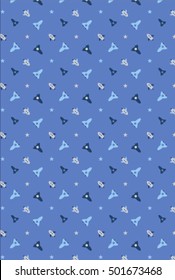 Simple pattern with rockets and spaceship. Can be used for wallpaper, pattern fills,background, surface textures, textile.
