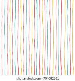 A simple pattern in a thin vertical strip in bright colors.