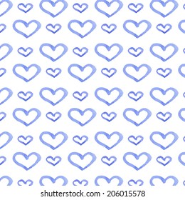 Simple pattern for your design. Vectorized watercolor drawing. Hand drawn patterns. Vector abstract background.Can be used for wallpaper, pattern fills, web page background, surface textures 