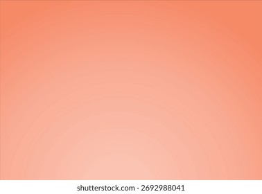 Simple Peach Bloom Gradient Background