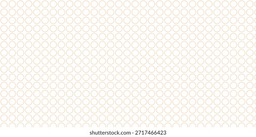 Patrón de cuadrícula de puntos de contorno de melocotón simple para fondo de póster de Anuncio.