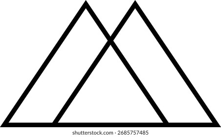 logotipo de pico simples no fundo branco	
