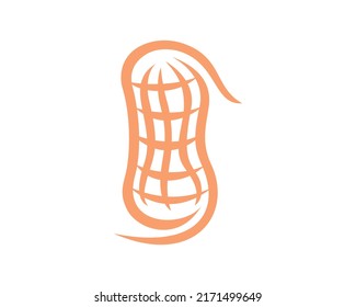 Simple Peanut with Silhouette Style