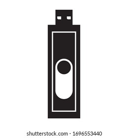 simple pen drive icon (vector illustration)
