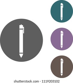 Simple Pen Icon Set