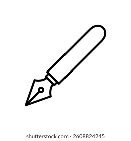 Simple Pen Icon Vector Template