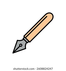 Simple Pen Icon Vector Template