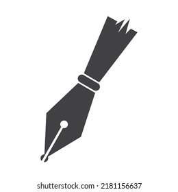 Simple pen logo templet, Pen icon, pen illustration, Pen vector file