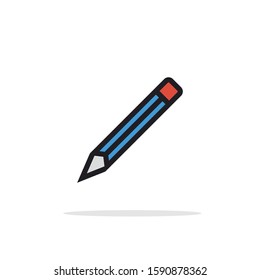 simple pencil design icons  for your web site design, logo, app, UI, vector illustration