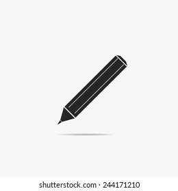 Simple pencil icon.