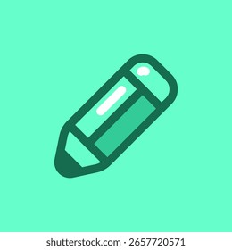 Simple pencil icon design. Minimal pencil symbol