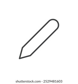 A simple pencil icon symbolizing writing, drawing, or editing.