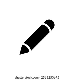 simple pencil icon vector sign 