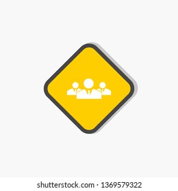 simple people icon