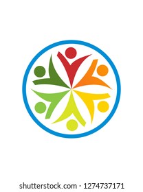 Simple People Logo Template