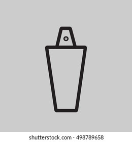 Simple perfume icon