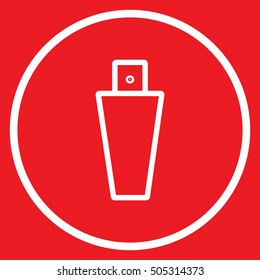 Simple perfume icon