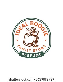 Simple Perfume Logo template Design.eps
