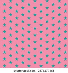 simple pest colour star pattern pink background.