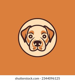 simple pet food dog animal logo vector illustration template design