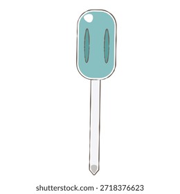 Einfache Kreuzschlitzschraubendreher-Illustration einzeln