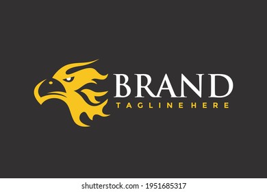 the simple phoenix flame logo