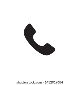 Simple phone flat icon design vector