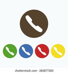Simple phone icon.