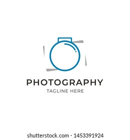 Simple Photography Logo Design Vector