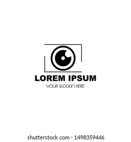 Simple Photography Logo Design Vector