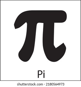 Einfach pi. Das griechische Alphabet wird seit dem späten 9. oder frühen 8. Jahrhundert v. u. Z. verwendet, um die griechische Sprache zu schreiben.