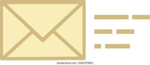 A simple pictogram to send and receive mail