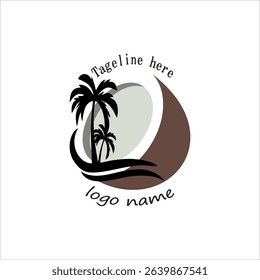a simple picture of a coconut