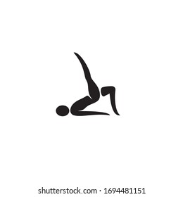 a simple Pilates logo / icon design