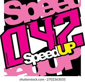 Simple pink 042 number vector, abstract 3d concept.