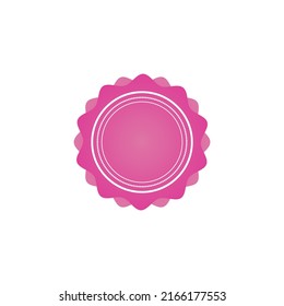 einfache, rosa abstrakte Hintergrundgrafik mit einfachem Kunstrahmen
