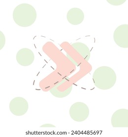 Simple Pink Forward Button Icon. For multimedia and entertainment, for web site design, app, user interfaces. Vector illustration flat design